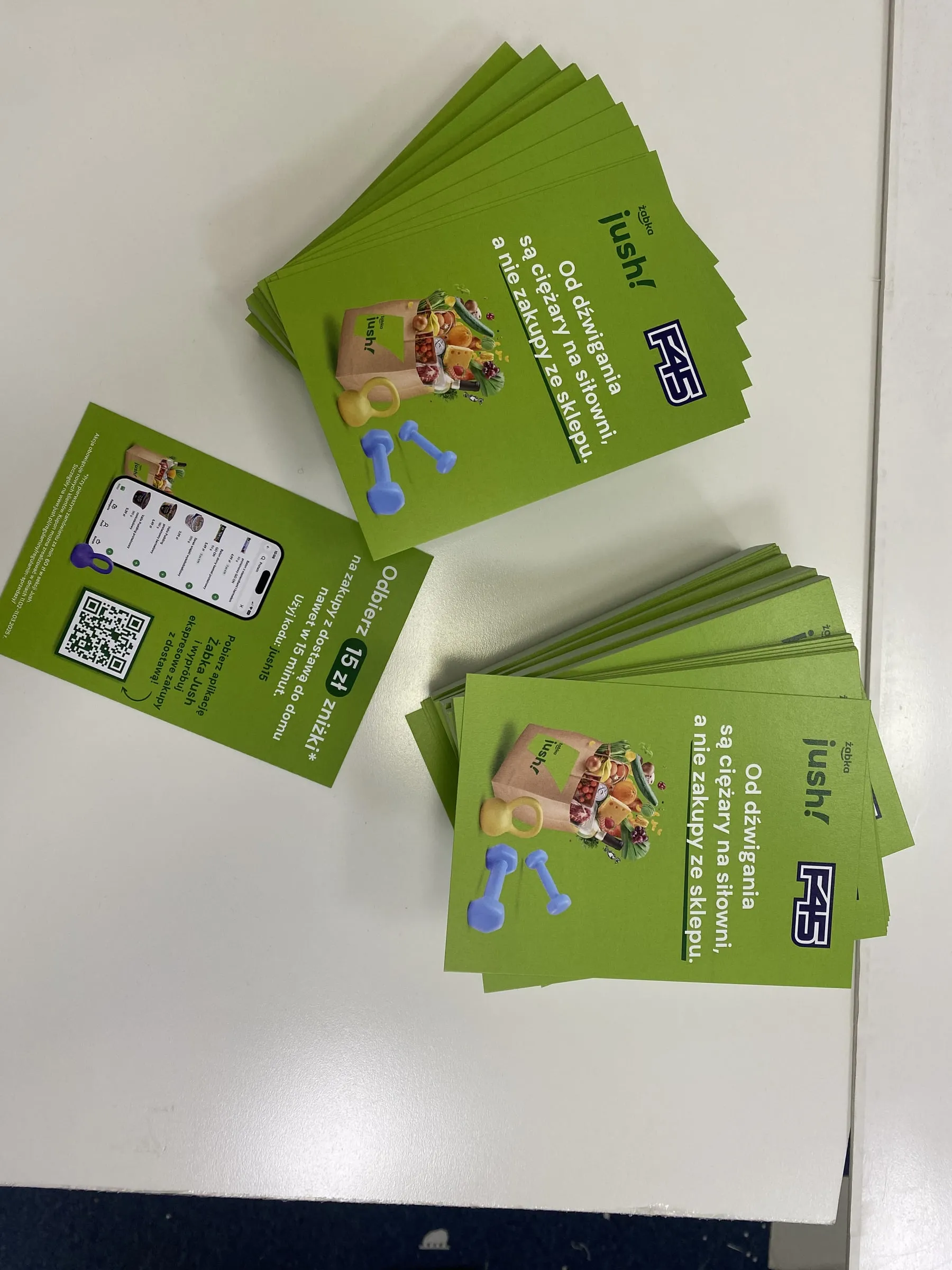 Ulotki promocyjne z kodem QR